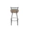 Holland Bar Stool Co OD411 Jackie Low Back Stainless Steel 25 Swivel Outdoor Counter Stool with Breeze Champagne Seat OD41125SSOD005 - alternate 10